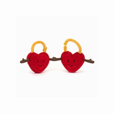 Jellycat Val & Tina Love Locks USA | 16205QYTF